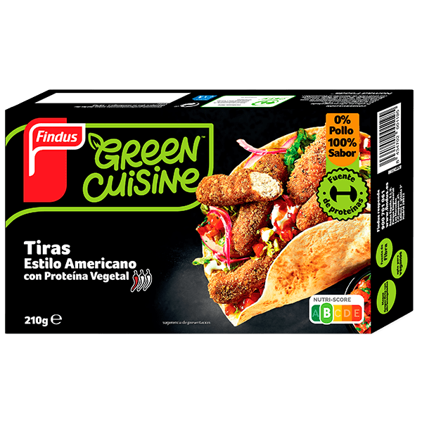 Tiras estilo americano Green Cuisine Findus