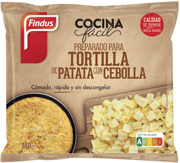 Preparado para tortilla de patata y cebolla Findus