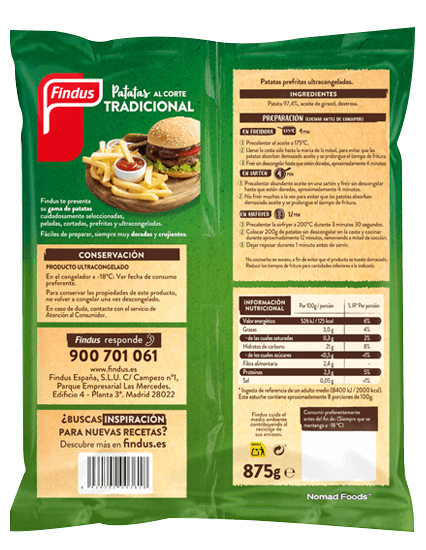 patatas corte tradicional findus