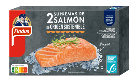 Salmón findus