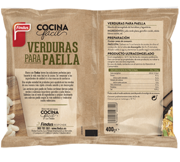 Verduras para paella Findus