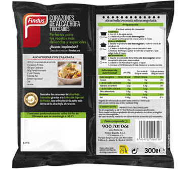 Corazones de alcachofa Findus