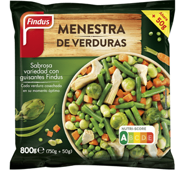 Menestra de verduras Findus