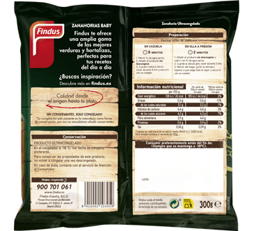 Zanahorias baby Findus