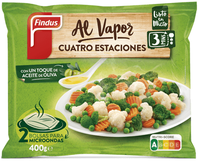 Verduras cuatro estaciones al vapor Findus