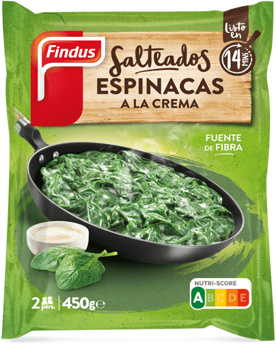 Espinacas a la crema Findus