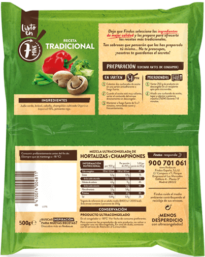 Salteado tradicional Findus