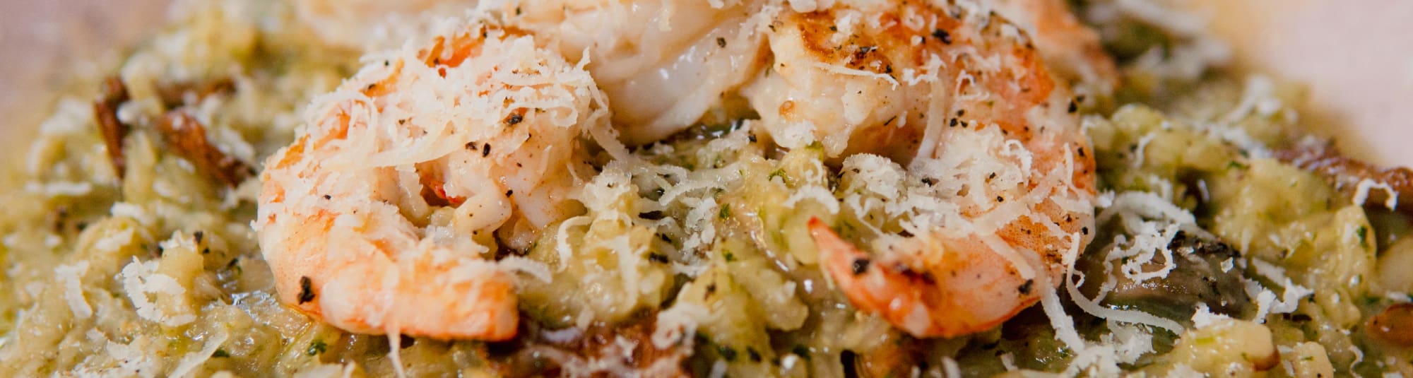 Arroz 3 delicias con espinaca y queso