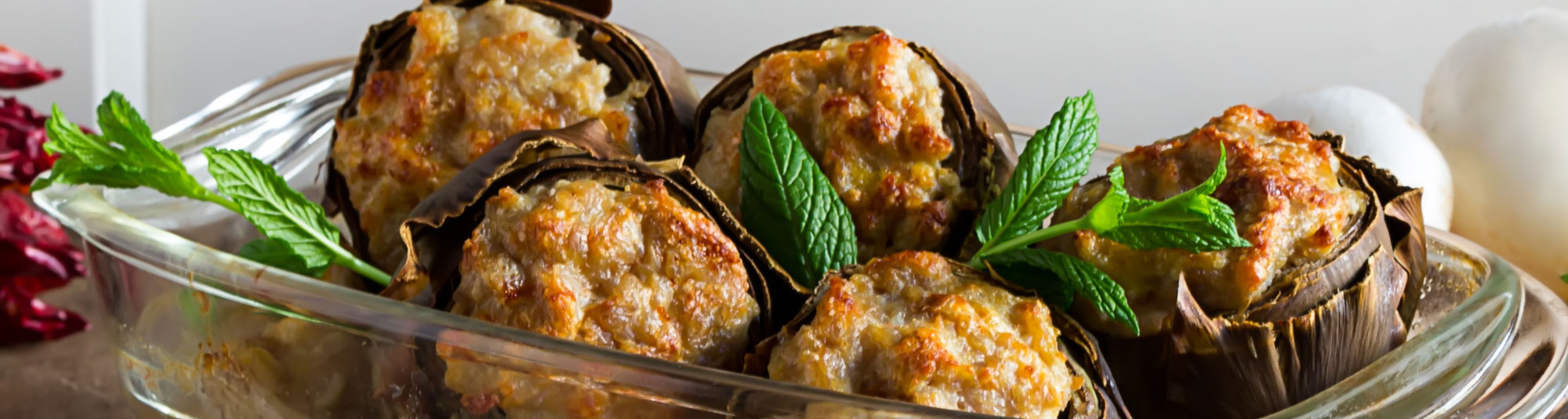 Alcachofas rellenas de carne 2000 x 535