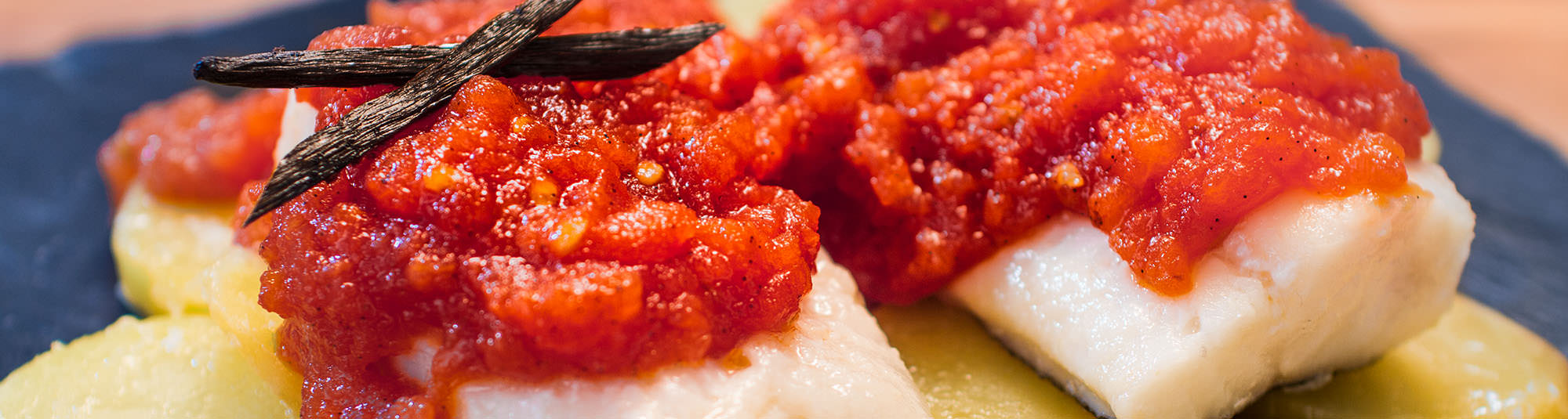 Bacalao con salsa de tomate