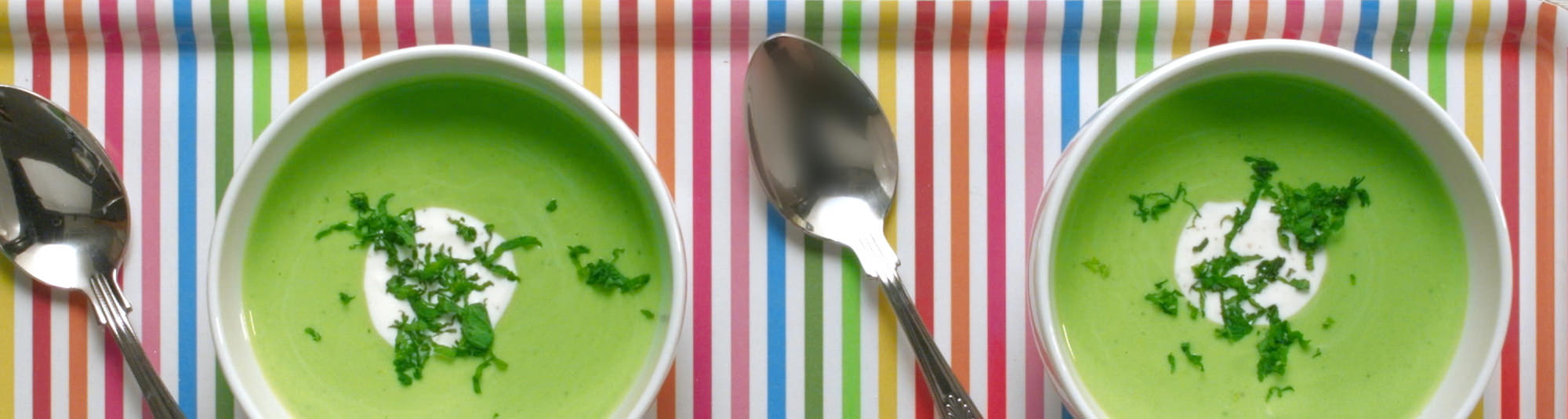 Crema fría de guisantes con yogurt Findus 1024 x 274