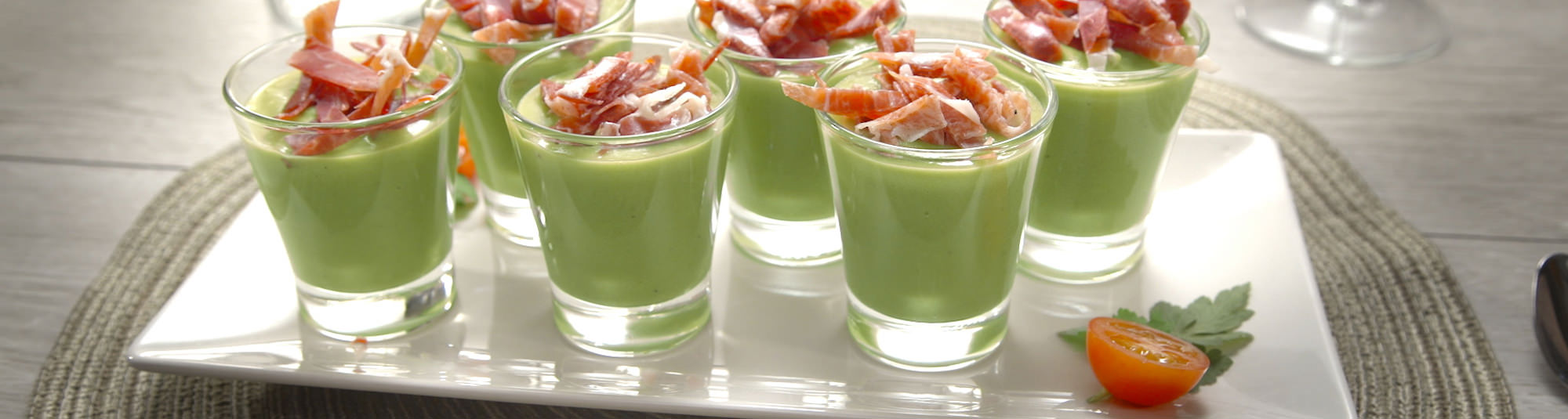 Vasos crema guisantes con jamón de Findus 1024 x 274