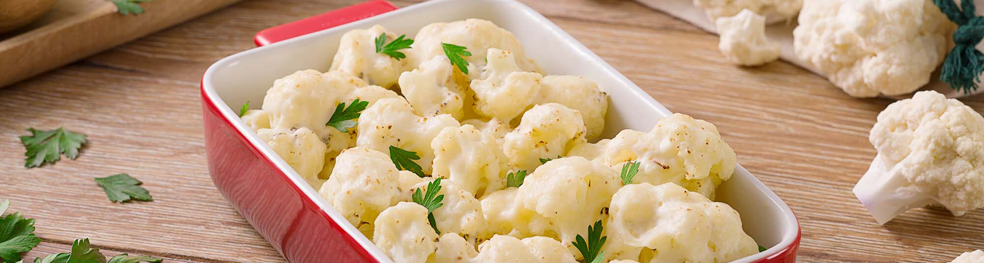 coliflor con bechamel