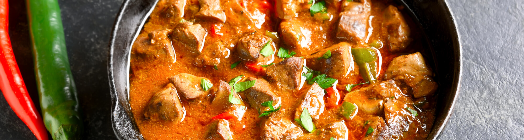 Estofado de cerdo con verduras