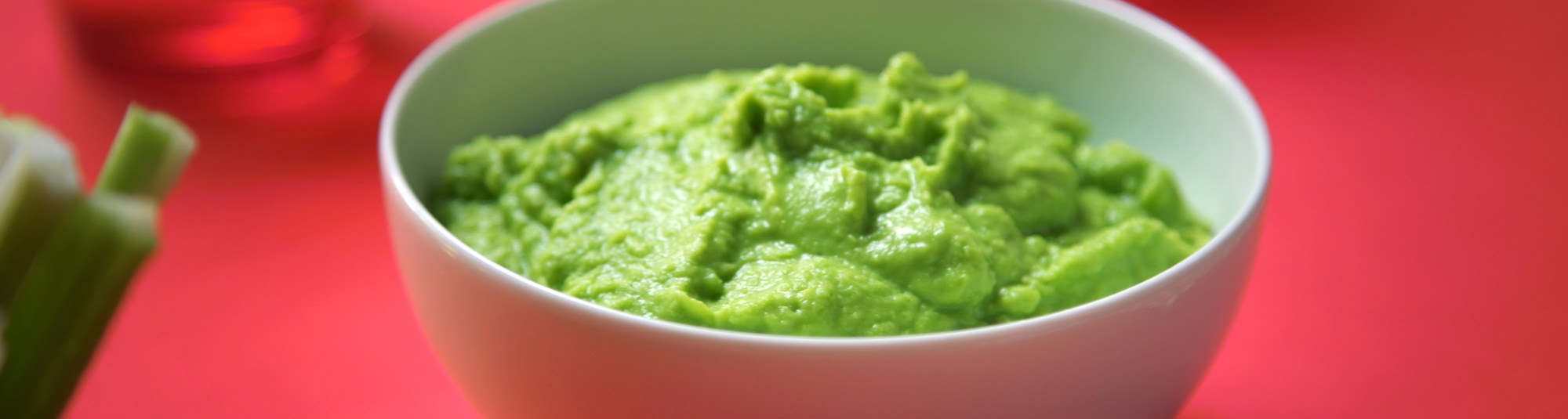 Guacamole de guisantes Findus 1024 x 274