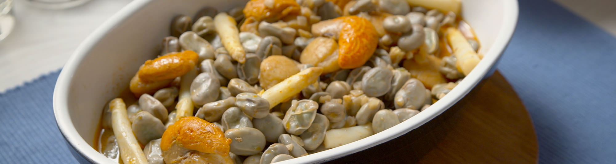 Habas con vieiras Findus 1148 x 307