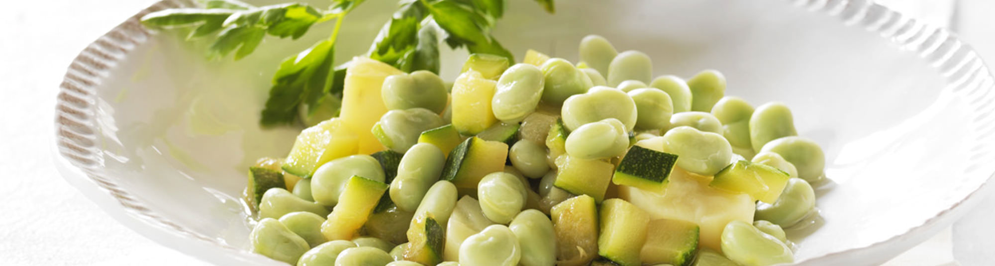 Habas baby con calabacín al limón Findus 1148 x 307