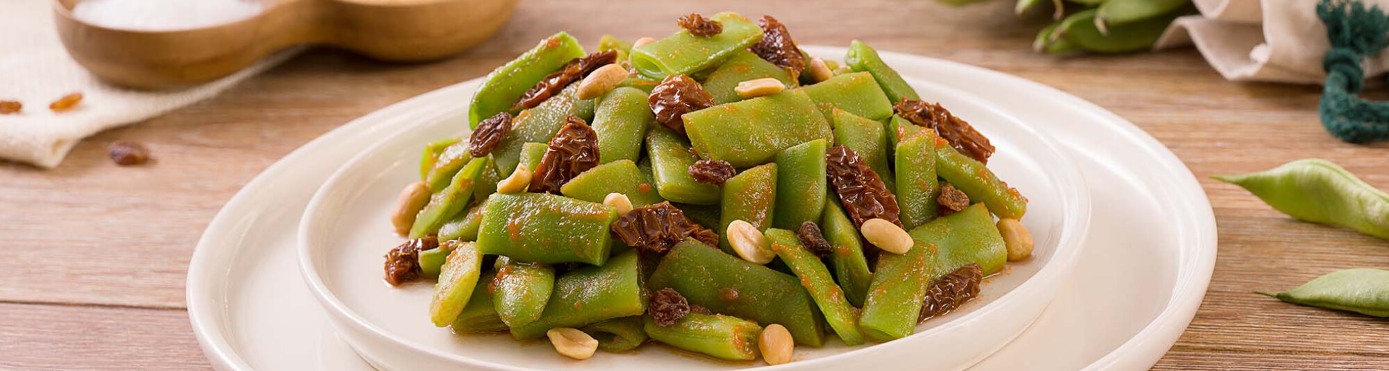 judías verdes con tomate