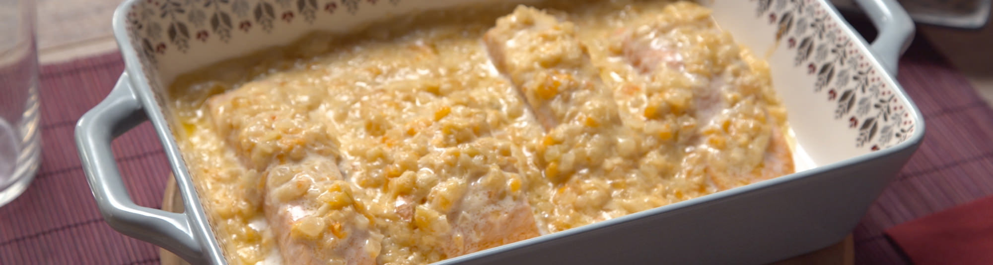 receta de salmón a la crema