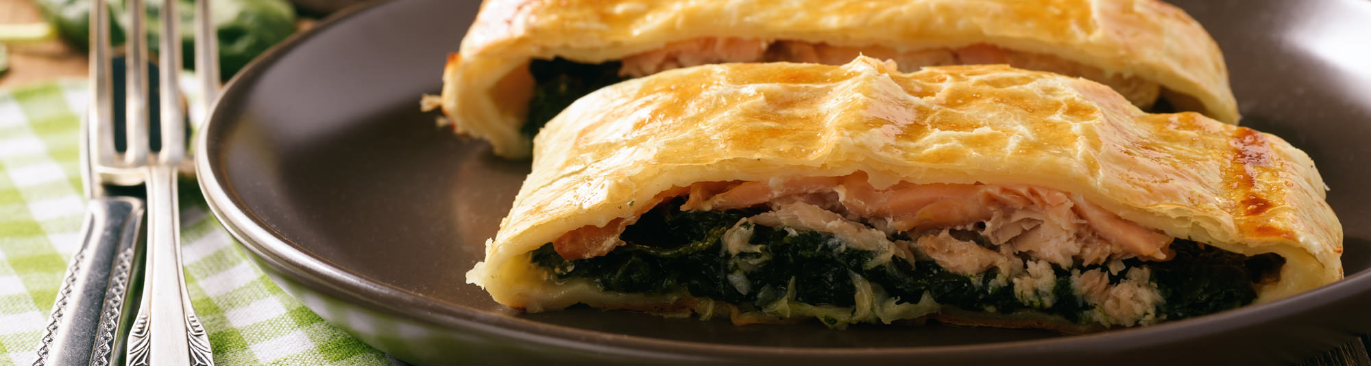 recetas de hojaldre relleno de salmón